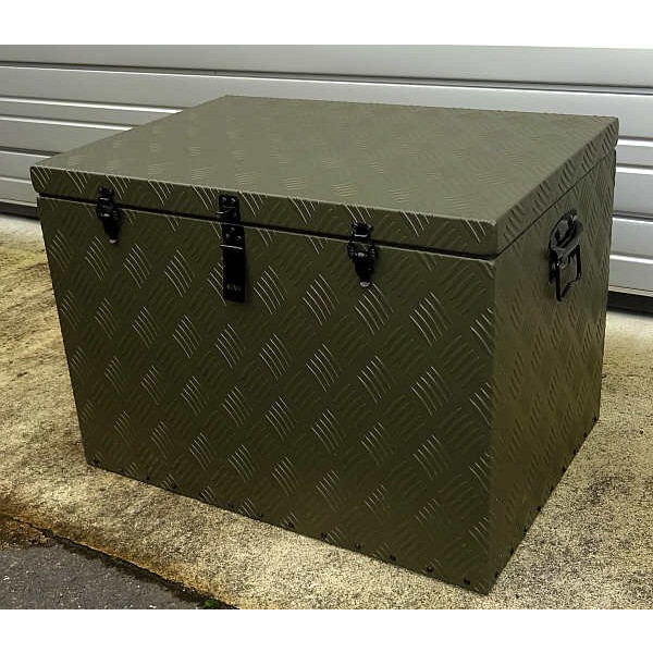 アルインコ（ALINCO） アルインコ 万能アルミ製BOX ODグリーン色 BXA065GR 1台 835-7656（直送品） - 1