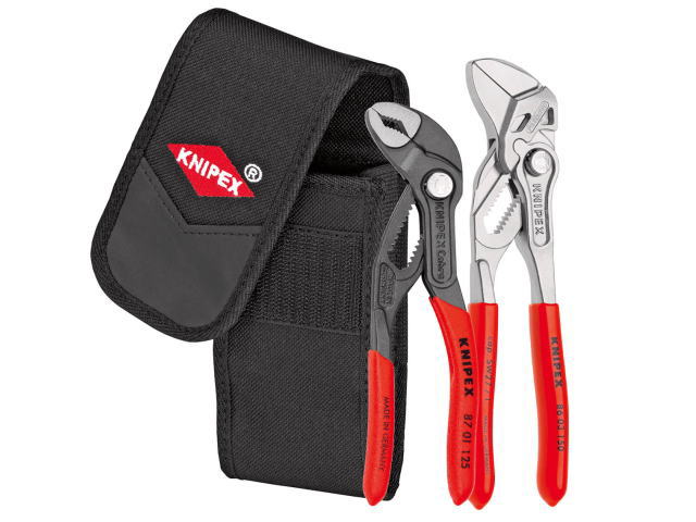 KNIPEX 002072V01 ミニコブラ プライヤーレンチセット | 工具のプロ