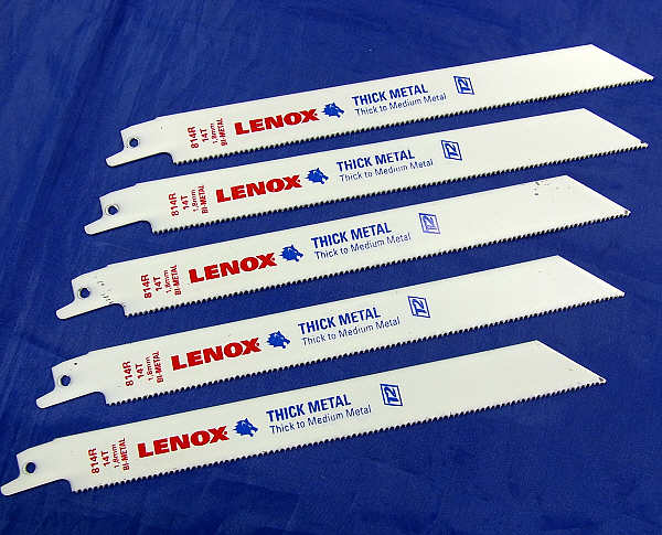 レノックス/LENOX セーバーソーブレード LXJP814R 5枚組 ステン・非鉄