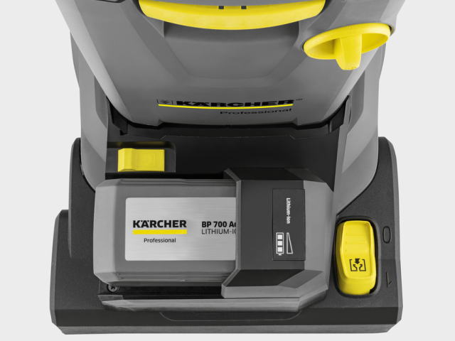 KARCHER（ケルヒャー）手押し式床洗浄機 コードレス型ハンディ